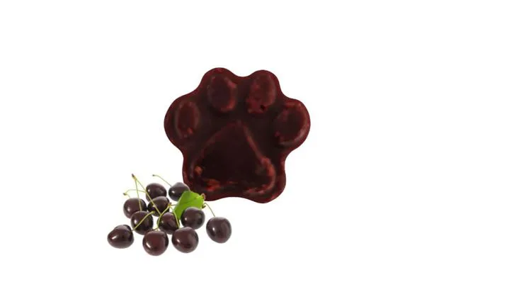 Galet cerise noire