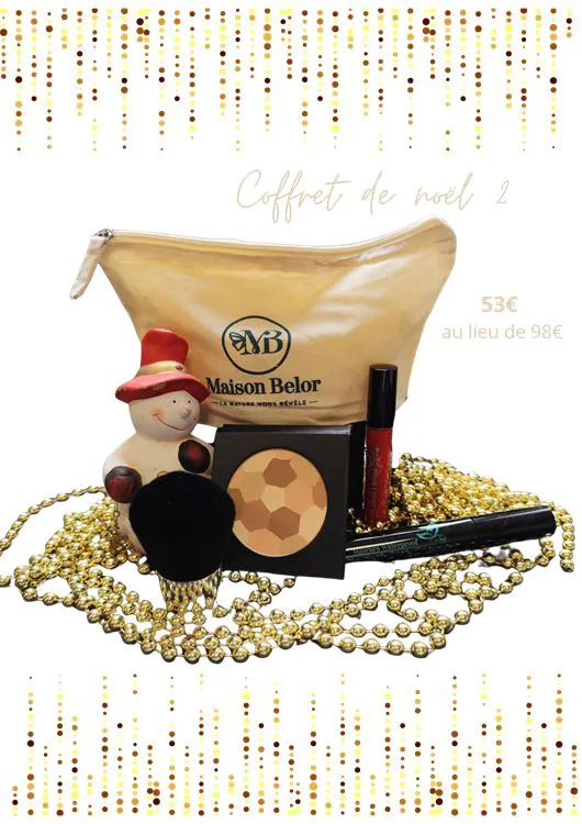 Coffret maquillage Noel 