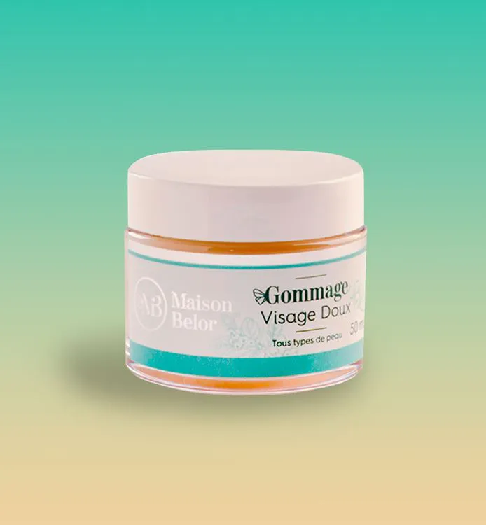 Gommage visage doux